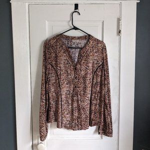 Roz & Ali Patterned Blouse